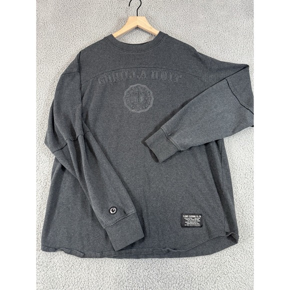 Vintage Y2K G Unit Heavy Weight Hip Hop Gray Shirt Men's Size 2XL - Picture 1 of 8